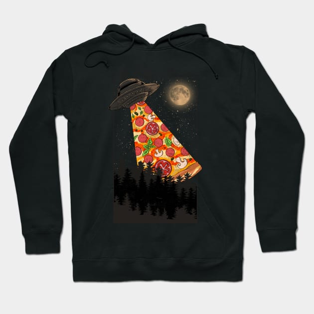 We Come In Pizza Hoodie by kookylove